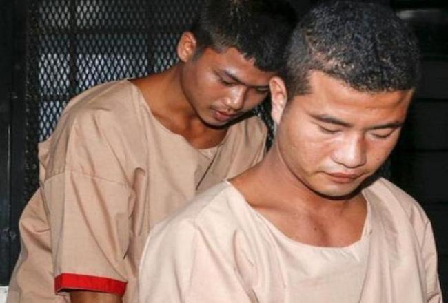 Death for 2 Myanmar men for British duo’s murder in Thailand