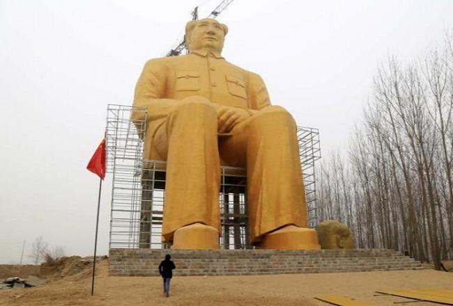 Newly built Mao’s statue demolished in China