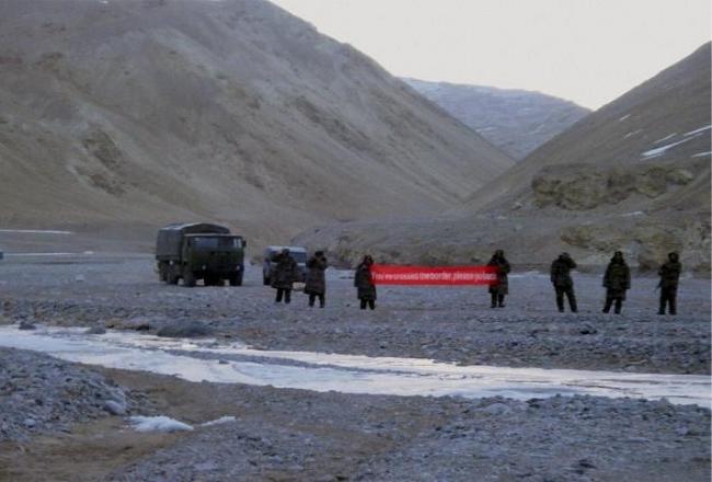 Chinese patrols enter Indian territory