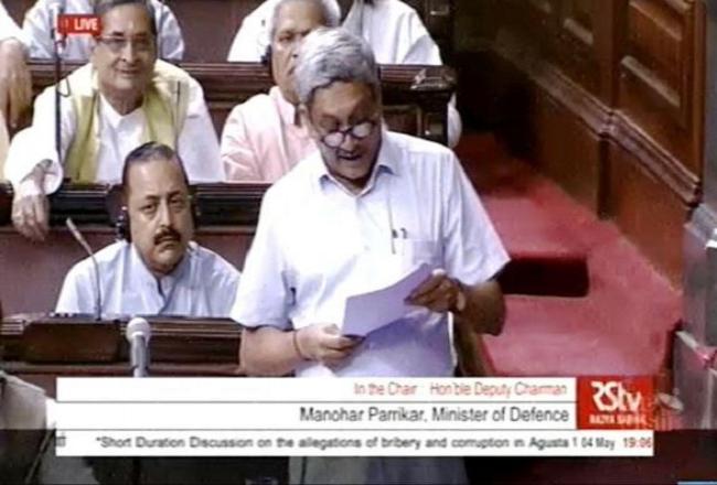 Congress walks out after making demand for SC-monitored probe into VVIP chopper deal