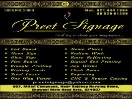Preet Signage