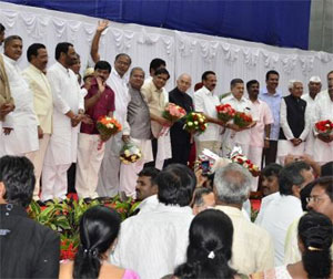 Gowda, 21 ministers in cabinet