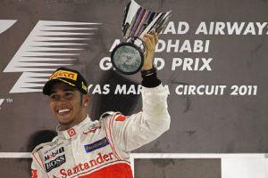 Hamilton wins Abu Dhabi Grand Prix