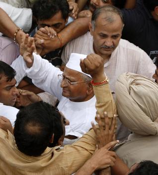 Indian protester comes of age with Gandhigiri