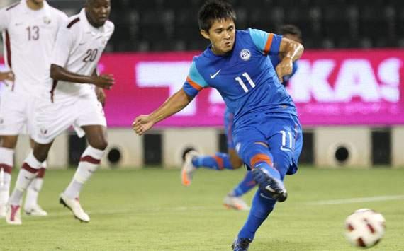 India's football captain Sunil Chhetri gets AIFF award
