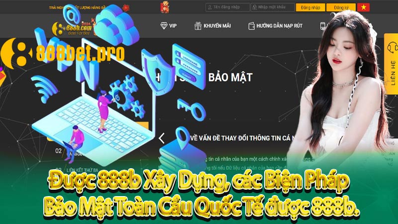 Được 888b Xây Dựng, các Biện Pháp Bảo Mật Toàn Cầu Quốc Tế được 888b.